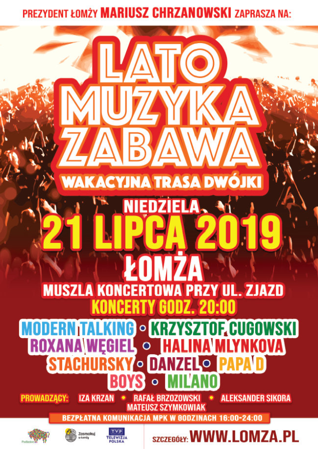Lato, muzyka, zabawa - Łomża