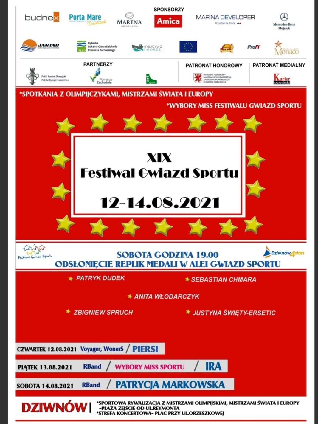 Festiwal Gwiazd Sportu - Dziwnów 2021